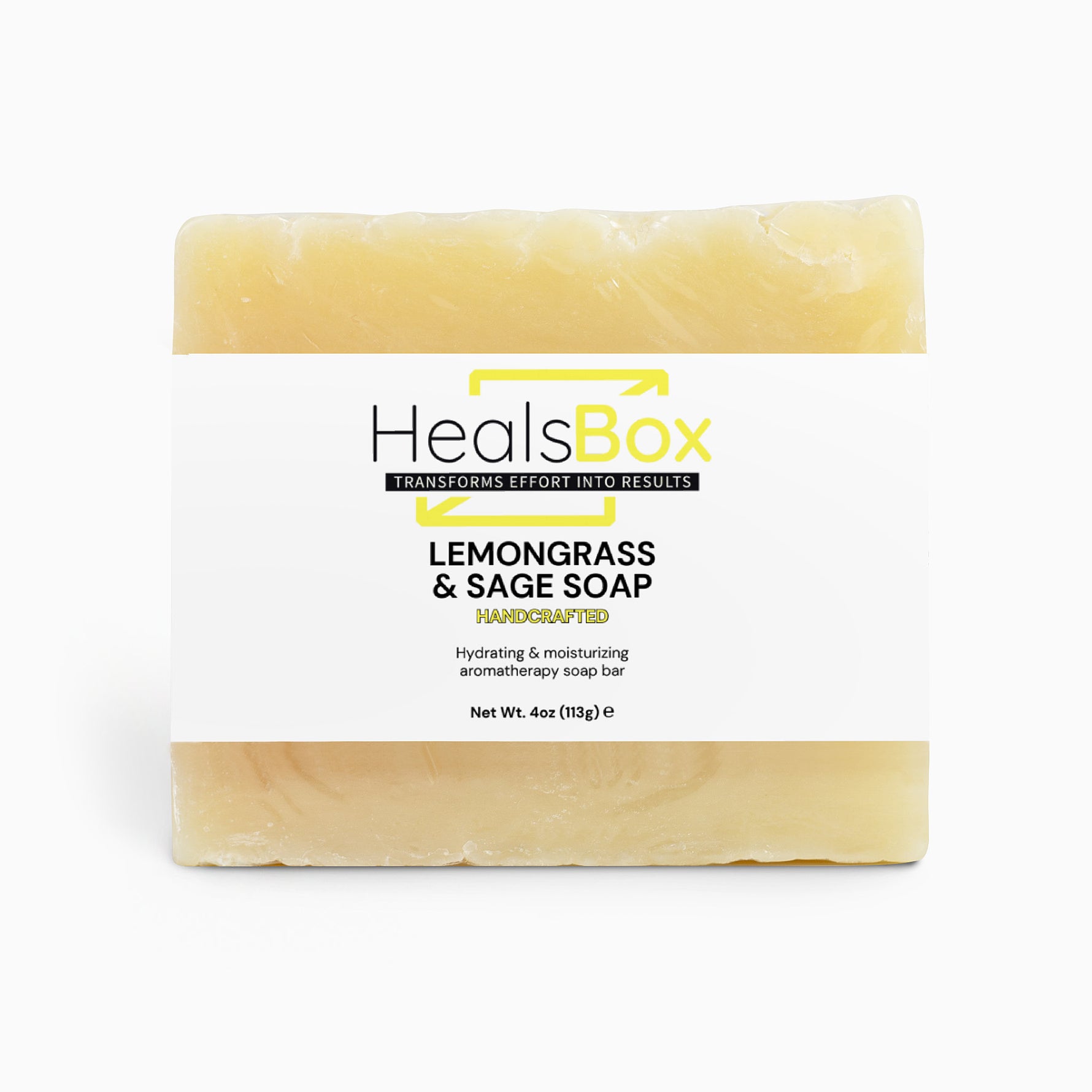Lemongrass & Sage Soap - HealsBox